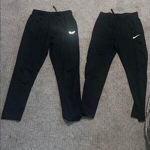 Nike Kids Black Sweatpants with Nike Logo